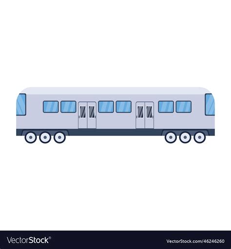 Train carriage Royalty Free Vector Image - VectorStock