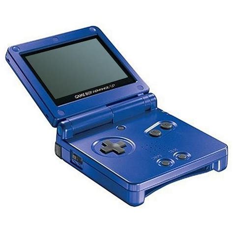 GameBoy Advance SP Console with Wall Charger - Cobalt Blue Model #001 ...