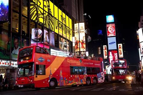 New York Double-Decker Bus Night Tour 2025 - New York City