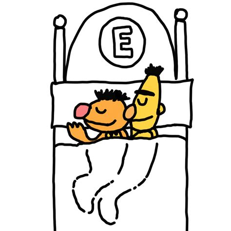 Bert & Ernie on the night Bert & Ernie, Schemes, Peanuts Comics, Snoopy ...