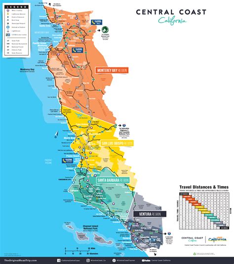 Maps - California Central Coast