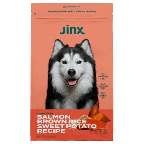 Jinx Salmon, Brown Rice & Sweet Potato Flavor Dry Dog Food, 11.5 lb ...