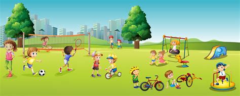 Kids Playing Clipart Images – Browse 100,528 Stock Photos, Vectors, and ...