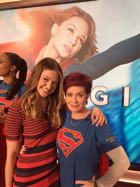 Supergirl Cast on CBS' The Talk