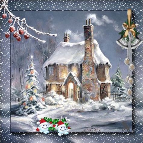 Image result for Animated Christmas Snow Scenes With | Animated ...