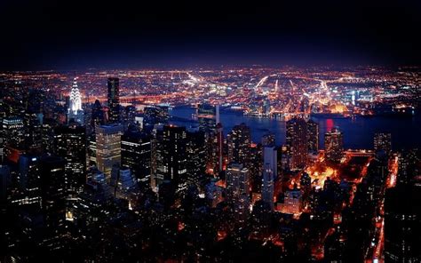 New York City Night View Hd Wallpaper 5789 #2K #wallpaper #hdwallpaper ...