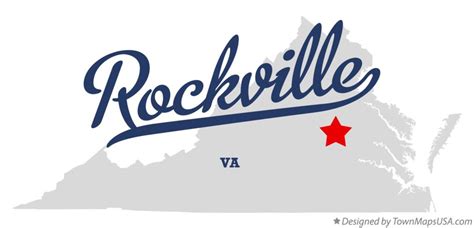 Map of Rockville, VA, Virginia