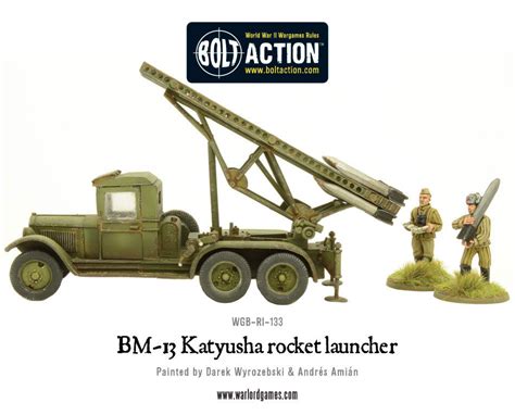 BM-13 Katyusha rocket launcher - Warlord Games