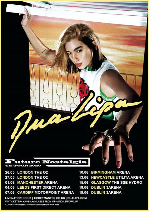 Dua Lipa Future Nostalgia UK Tour: Tickets, Dates & Venues! - Capital ...