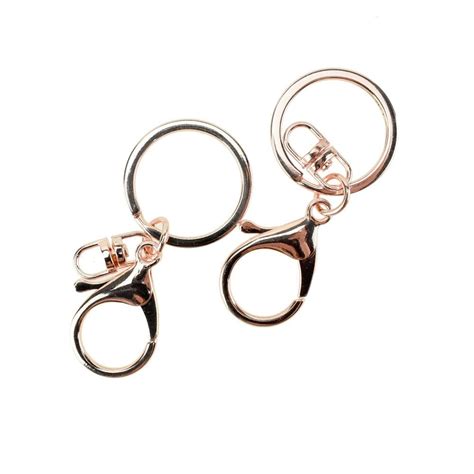 Key Ring Craft Clips, Rose Gold, 2-1/2-Inch, 2-Piece - Walmart.com