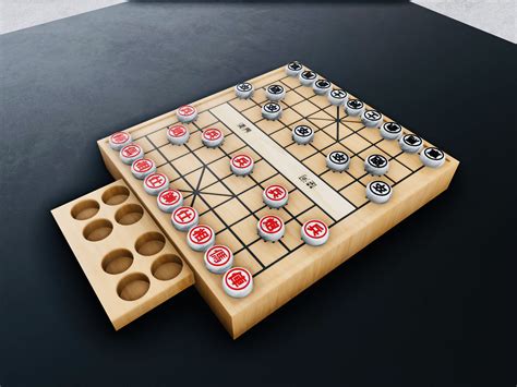 3D file Xiangqi - Chinese Chess - Board Game ♟️・3D printable model to ...