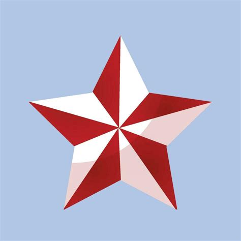 Vector red star logo vector isolated on white background 32733194 ...