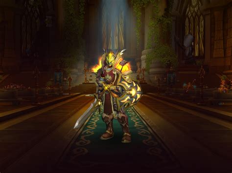 Protection Paladin Transmog: The Golden Warrior : r/Transmogrification