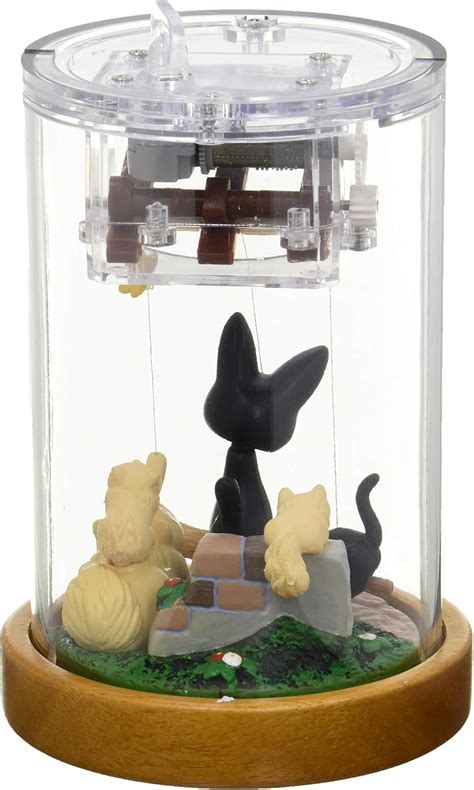 Studio Ghibli Puppet Music Box Kiki’s Delivery Service Jiji – BigaMart