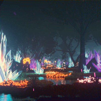 Wonderland GIF by VISUALDON | Anime city, Environment concept art ...