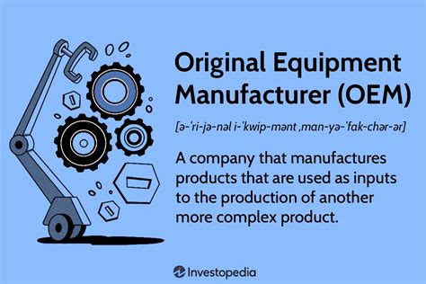 Original Equipment Manufacturer (OEM): Definition and Examples (2024)