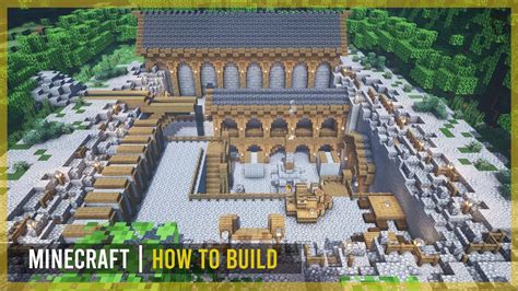 Minecraft How To Build A Medieval Mining Entrance Mine Tutorial ...