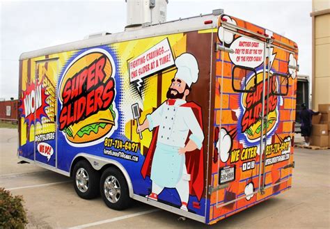 Food Truck Ideas Catering Trailer Sliders Dallas Fort Worth Wraps Mini ...