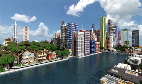 Minecraft modern cities mineraft house wallpaper | Minecraft modern ...