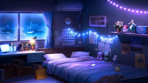 Chill Room- 2D Background Game Anime Artwork 18vzW8 In 2022. Chill Room ...