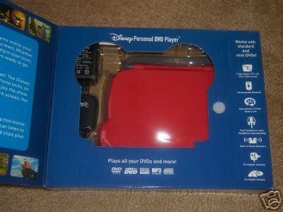 Disney Portable Mickey Mouse DVD Player 7âe Screen - NEW | #35102001