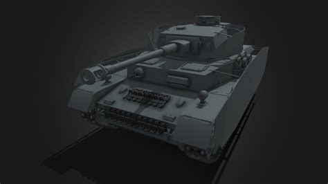 Panzer IV H - 3D model by Hans (@Hans-71) [669fee2] - Sketchfab