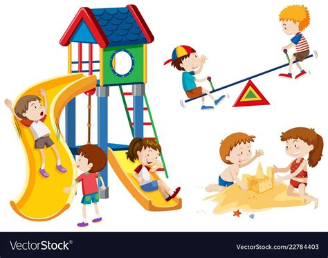 Clipart School Playground Clipart School Garden - Urban Style Design