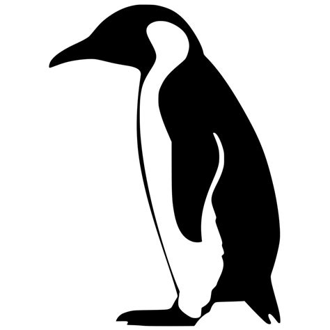 Penguin SVG File for Cricut, Silhouette, Laser: Instant Download