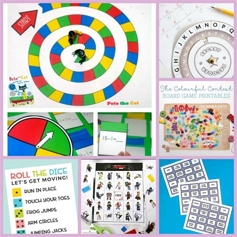 25 Fun Printable Games for Kids - Happiness is Homemade