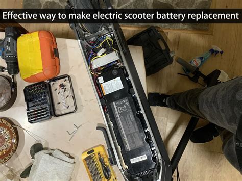 Effective way for long range to make electric scooter battery ...