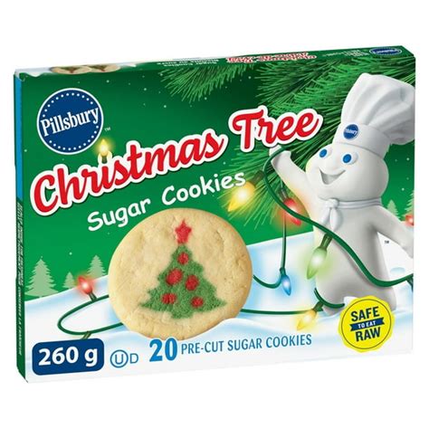 Pillsbury™ Ready to Bake!™ Sugar Cookies Christmas Tree, 20 Pre-cut ...