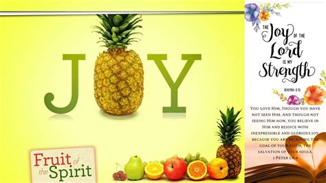 Joy! Fruit of the Spirit #2 - YouTube