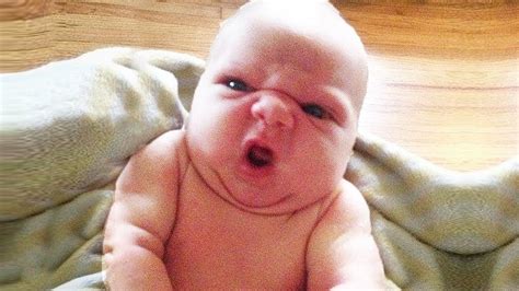 Try Not to Laugh with Funniest Angry Baby 😠 Funny Baby Videos - YouTube