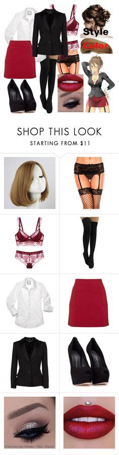 "Mida Rana__Yandere Sim." by dappershadow liked on Polyvore featuring ...