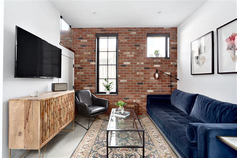 White Brick Wall Living Room Ideas | Baci Living Room