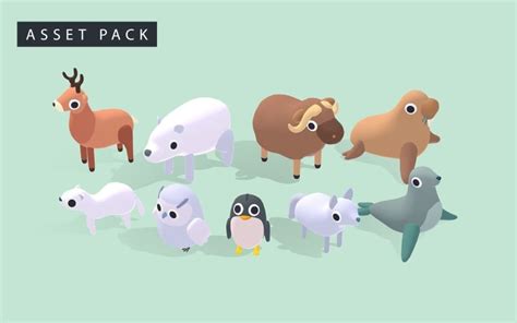 Quirky Series - Animals Mega Pack Vol.2 3D Model