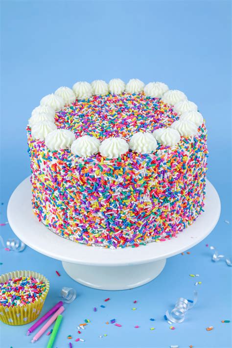 Sprinkle Cake - Sweets & Treats Blog