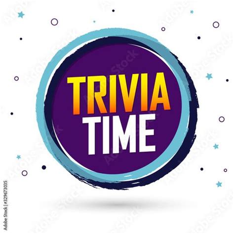 Trivia Time, banner design template, vector illustration | Banner ...