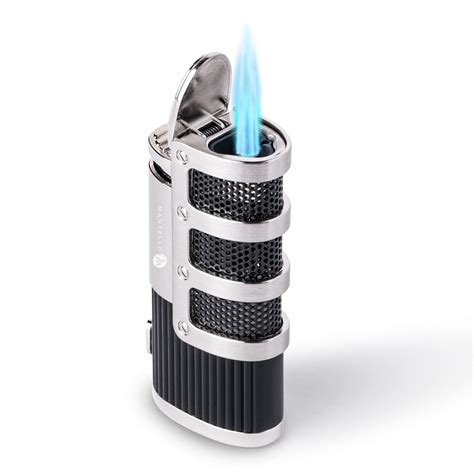 Buy Mantello Cigars Torch Lighter, Triple Jet Flame Butane Lighter ...