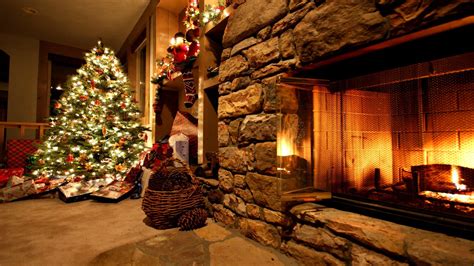 Christmas Fireplace 1920x1080 Wallpapers - Wallpaper Cave