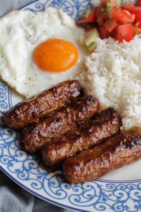 Easy Skinless Longganisa Recipe - Foxy Folksy