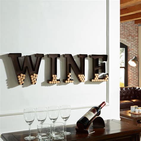 20++ Wall Wine Cork Holder - HOMYHOMEE