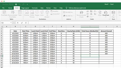 filled-out-excel-timesheet | TZA