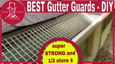 Best DIY Gutter Guards: how to make and install custom gutter guards ...