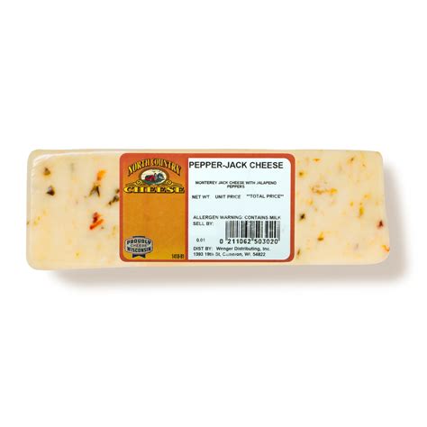 Pepperjack Cheese 15.5oz. — North Country Cheese