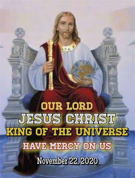 Catholic Prayers: Prayer to Christ the King