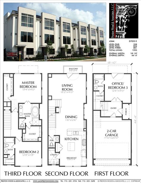 Modular Townhouse Floor Plans - floorplans.click