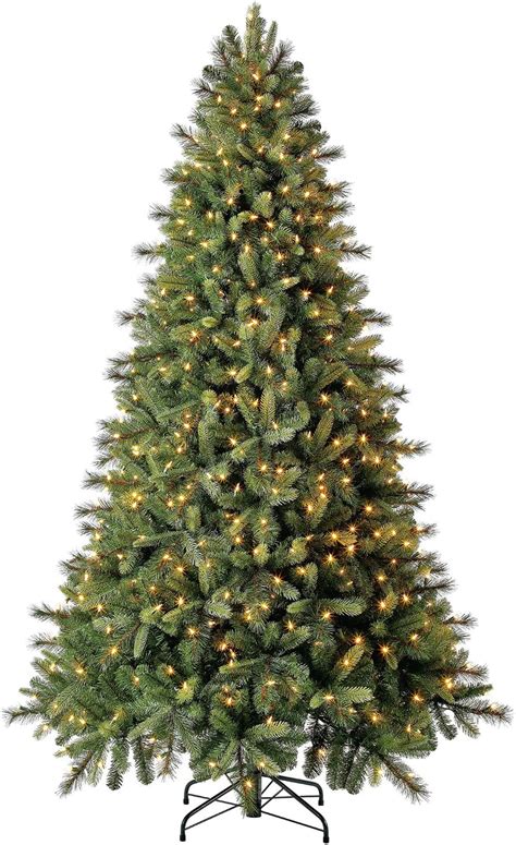 Amazon.com: Evergreen Classics 7.5 ft Pre-Lit Norway Spruce Quick Set ...