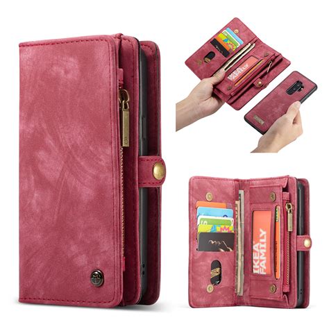 Caseme Magnetic Detachable Wallet Phone Case For Samsung Galaxy S9 Plu ...