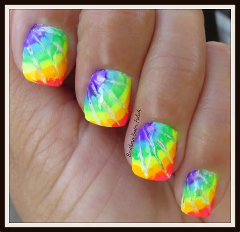 Southern Sister Polish: Tie Dye Nails